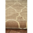 Linon Vintage Baron Polyester 8'x10' Rug in Beige and Sand