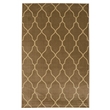 Linon Vintage Baron Polyester 8'x10' Rug in Beige and Sand