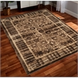 Linon Platinum Isphahan Polyester 5'x7'6