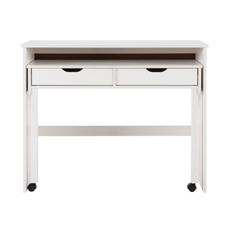 calidia extensible consol secretary desk