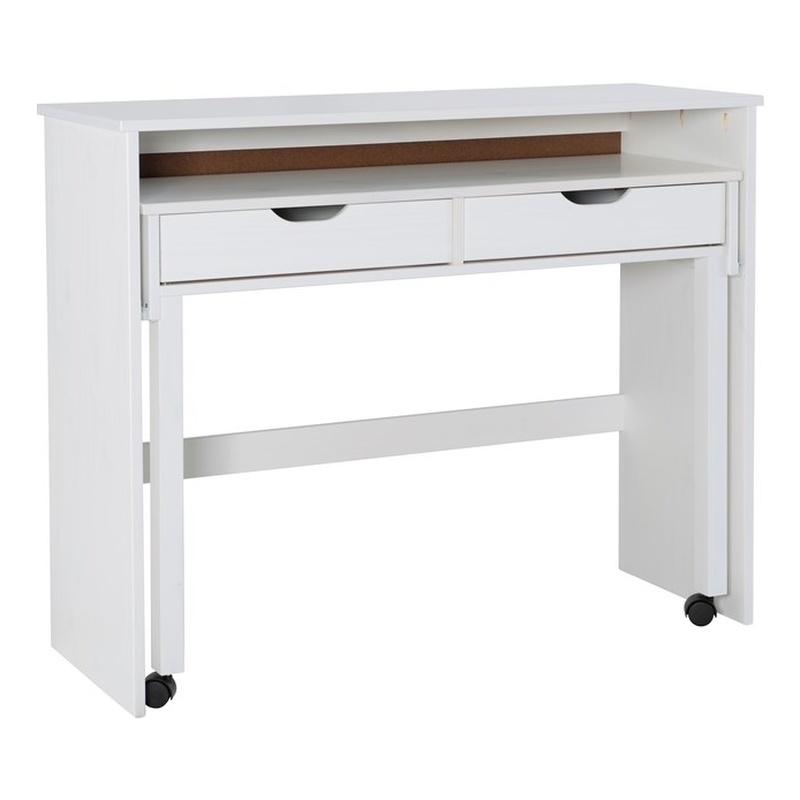 calidia extensible consol secretary desk