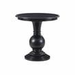 Linon Aspen Round Accent Table Pedestal Base 26.5