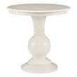 Linon Aspen Round Accent Table Pedestal Base 26.5