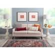Linon Aspen Round Accent Table Pedestal Base 26.5