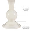 Linon Aspen Round Accent Table Pedestal Base 26.5