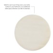 Linon Aspen Round Accent Table Pedestal Base 26.5