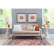 Linon Aspen Round Accent Table Pedestal Base 26.5