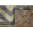 Linon Corfu Chevron Polypropylene 4'4
