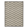 Linon Corfu Chevron Polypropylene 4'4