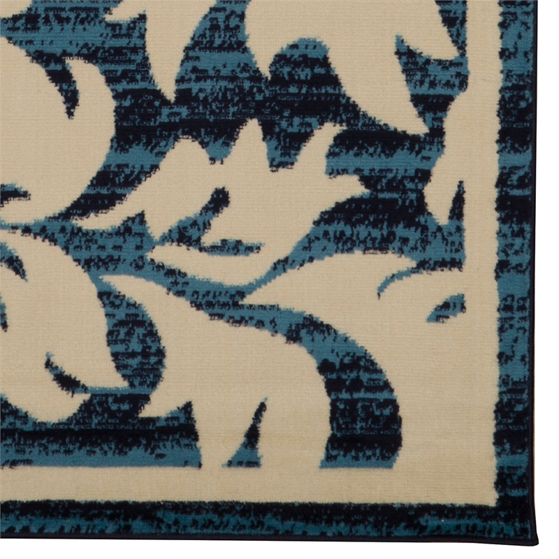 Linon Capri Damask Polypropylene 4'3