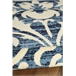Linon Capri Damask Polypropylene 6'5
