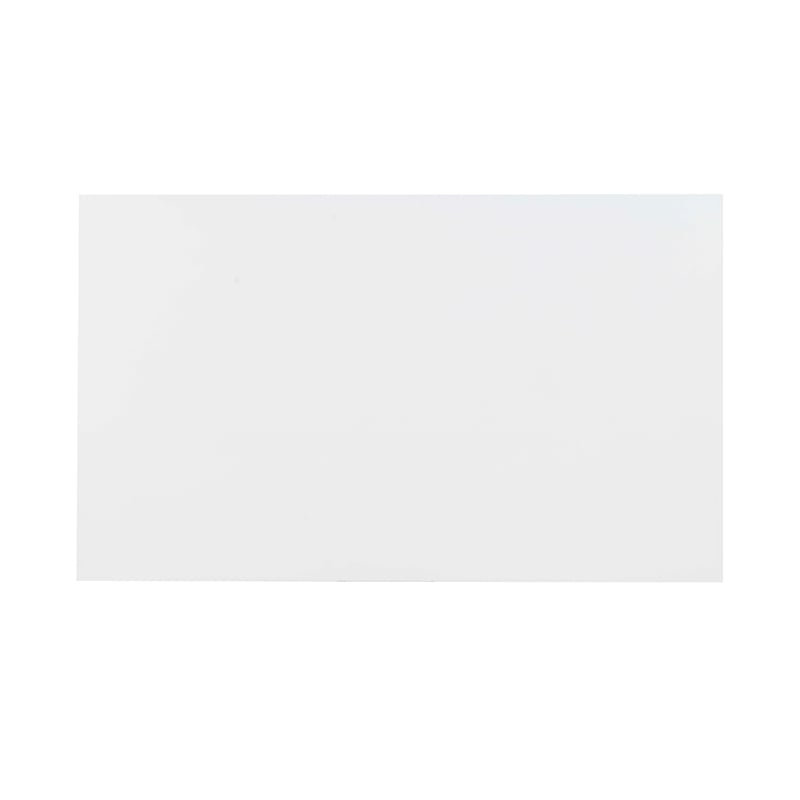 Linon Brit Wood Rectangle Dining Table with Glossy Lacquer Coating in White