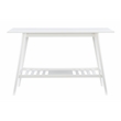 Linon Samantha Wood Console Table in White