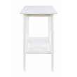 Linon Samantha Wood Console Table in White