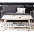 Linon Samantha Wood Coffee Table in White