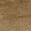 Linon Faux Hide Polyester Mini Cowhide Accent Rug in Caramel and Cream