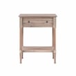 Linon Styers Wood Accent Table in Natural