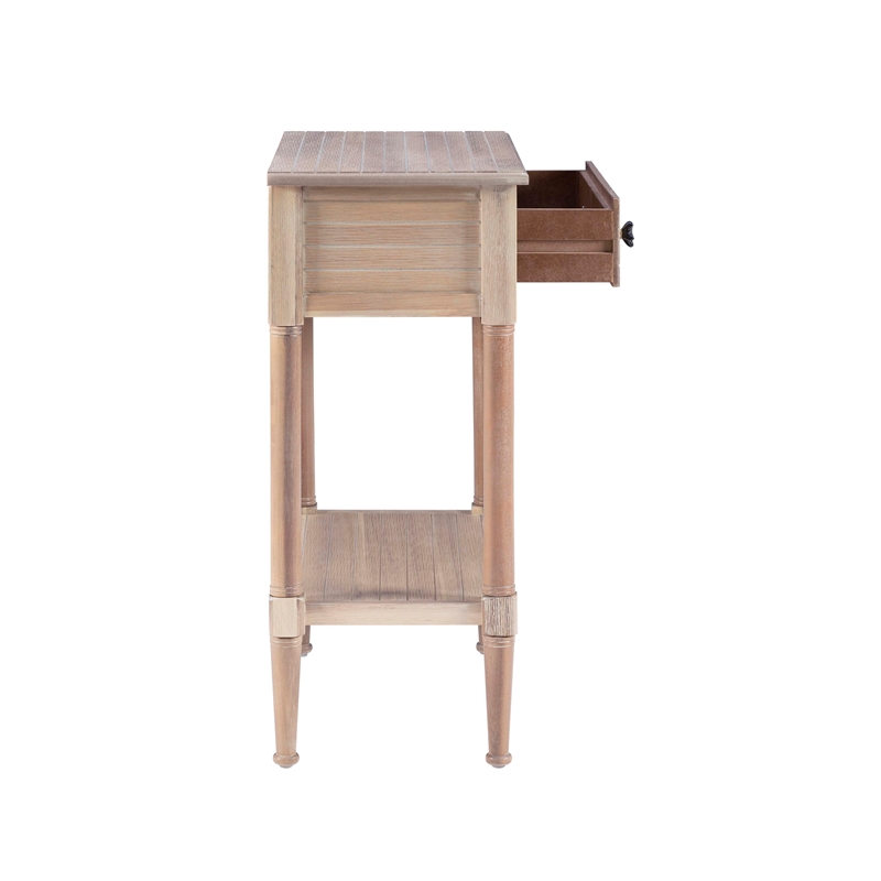 Linon Styers Wood Accent Table in Natural
