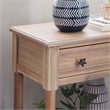Linon Styers Wood Accent Table in Natural