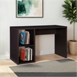 Linon Lane Wood Two Cube Desk in Espresso