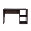 Linon Lane Wood Two Cube Desk in Espresso