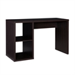 Linon Lane Wood Two Cube Desk in Espresso