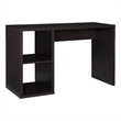 Linon Lane Wood Two Cube Desk in Espresso