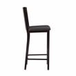 Linon Cady Metal and Faux Leather Upholstered Seat 31