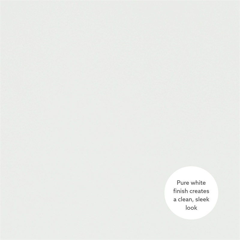 Linon Samantha Wood Five Shelf Bookcase in White