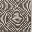 Linon Indoor Outdoor Machine Washable Dana Area 5'x7' Rug in Ivory and Brown