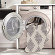 Linon Indoor Outdoor Machine Washable Ezili Accent 2'x3' Rug in Ivory