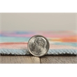 Linon Indoor Outdoor Machine Washable Grove Accent 2'x3' Rug in Aqua Blue