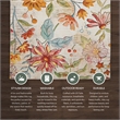 Linon Indoor Outdoor Machine Washable Ridley Polyester Accent 2'x3' Rug in Ivory