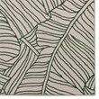 Linon Indoor Outdoor Machine Washable Apia Accent 2'x3' Rug in Ivory and Green