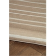 Linon Indoor Outdoor Machine Washable Sydney Accent 3'x5' Rug in Tan and Ivory