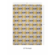 Linon Indoor Outdoor Machine Washable Lucia Area 5'x7' Rug in Ivory and Yellow