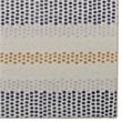 Linon Indoor Outdoor Machine Washable Alfie Area 7'x9' Rug in Ivory and Blue