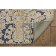 Linon Indoor Outdoor Machine Washable Anthia Area 7'x9' Rug in Navy and Sand