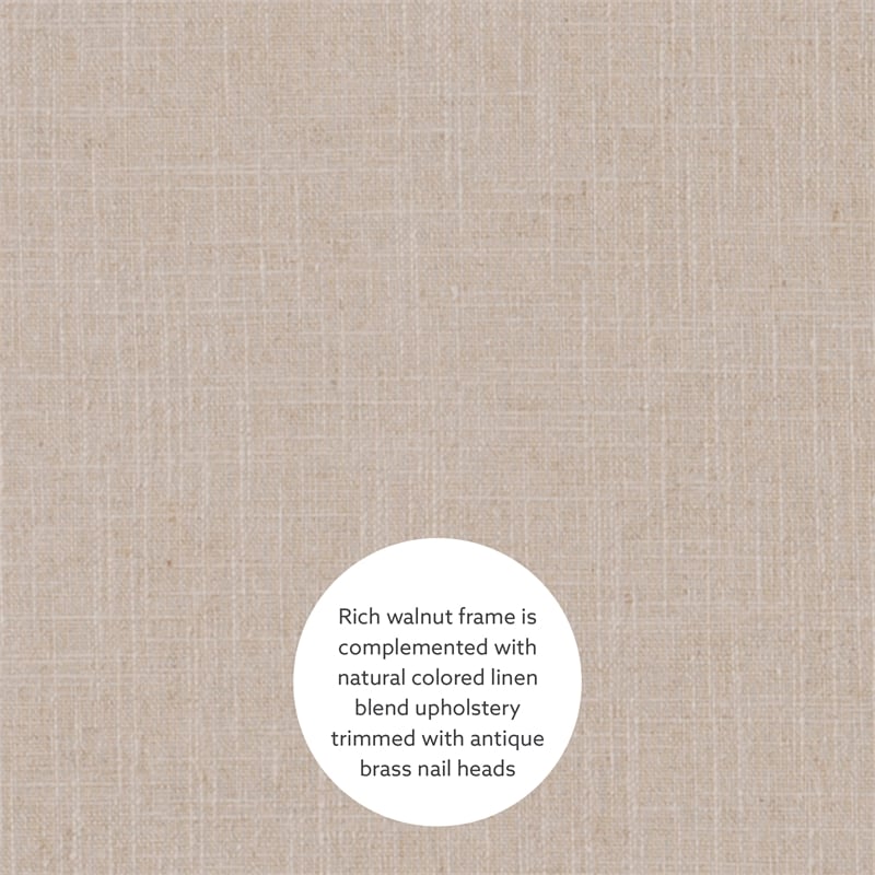 Linon Claridge Wood Three Piece Counter Dining Set Padded Seats in Walnut Finish