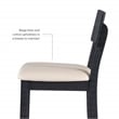 Linon Jordan Wood 25.5
