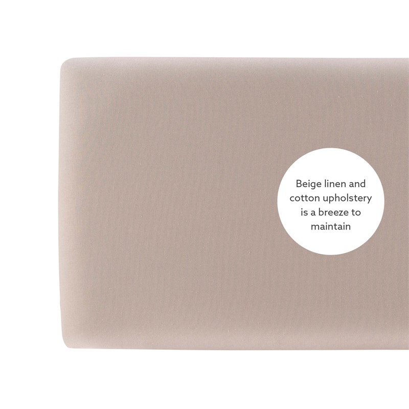 Linon Jordan Wood Backless Bench in Washed Gray