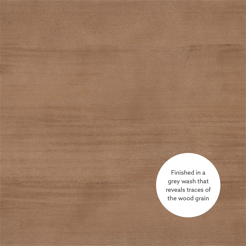 Linon Jordan Wood Tavern Table in Washed Gray