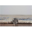 Linon Great Zero Leona Polyester 2'x3' Accent Rug in Ivory