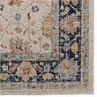 Linon Great Zero Leona Polyester 8'x10' Area Rug in Ivory