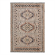 Linon Great Zero Lana Polyester 8'x10' Area Rug in Ivory