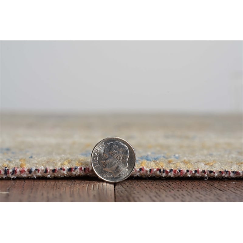 Linon Great Zero Leopold Polyester 5'x7'6