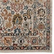 Linon Great Zero Laramie Polyester 3'x5' Accent Rug in Ivory