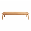 Linon Farrah Outdoor Teak Wood Coffee Table 12.4