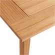 Linon Farrah Outdoor Teak Wood Coffee Table 12.4