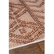 Linon Marion Lansing Polyester 2' x 3' Accent Rug in Cream